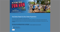 Desktop Screenshot of funrun.estherfoundation.org.au